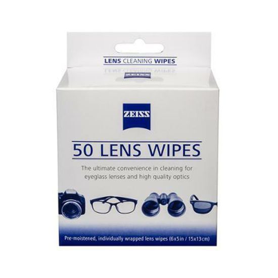 Zeiss Салфетки для протирки линз (50 листов) NEW