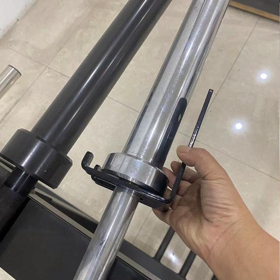 Wall Mount Barbell Storage Bracket Strong Load-bearing Sturdy Construction Easy Installation