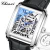 Chenxi Relógio Automático de Ouro de Luxo Masculino Business À Prova d'Água Esqueleto Tourbillon Mecânico de Pulso