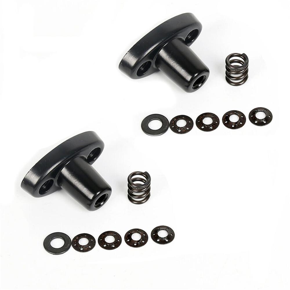 2 Set Sun Visor Repair Bracket Kits For Jeep 97-02 TJ Wrangler Aluminum 924-531