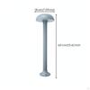 LED Mushroom Lamp Easy Installation Modern Landscape Weatherproof Resistant Outdoor Pathway