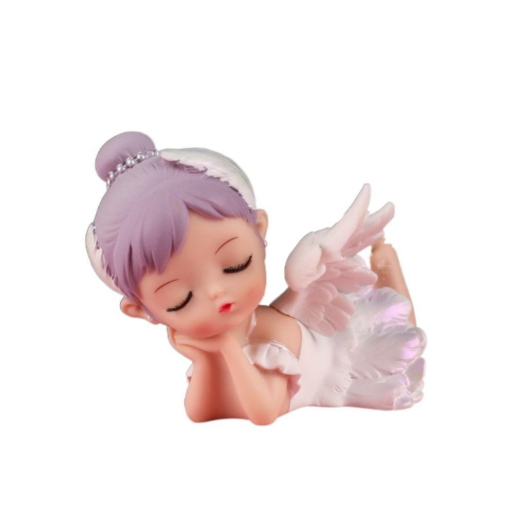 Angel Girls Statue Creative Desktop Decor Ornaments Ballet Girl Figurines Home Decoration
