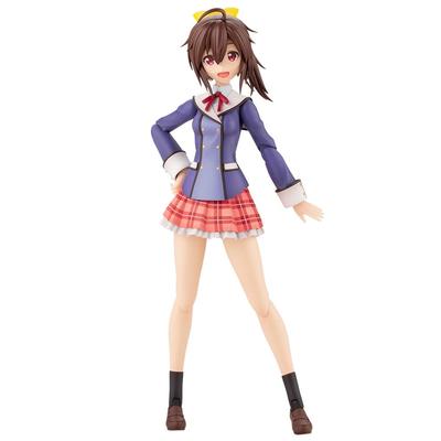 Sosai Girls' Garden Ao Gennai [Wakaba Girls' High SchoolWinter Uniform] Height Approx. 159mm 110 Scale Plastic Model Molding Color JK004