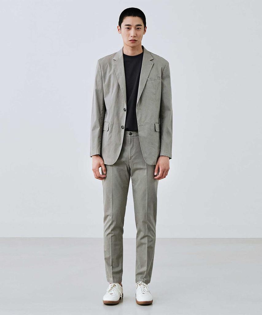 STCO Diems Premium Washed Cotton Setup Pants Gray_Depva21Csg