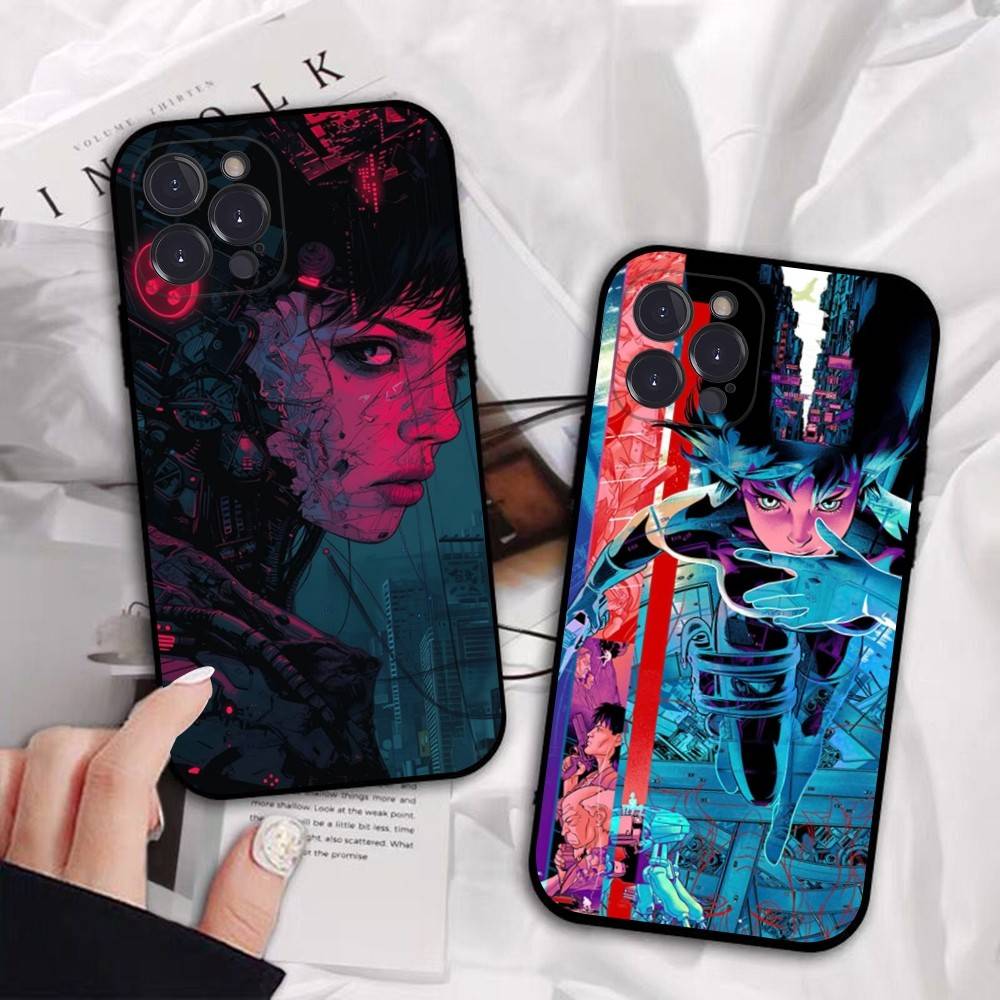 Anime G-ghost In The S-shell Cartoon Phone Case For IPhone 16 15 14 11 12 13 Mini Pro XS Max Cover 6 7 8 Plus X Funda Shell