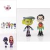 Adorable Teen Titans Go Figure Set Featuring Robin Raven Beast Boy And Starfire