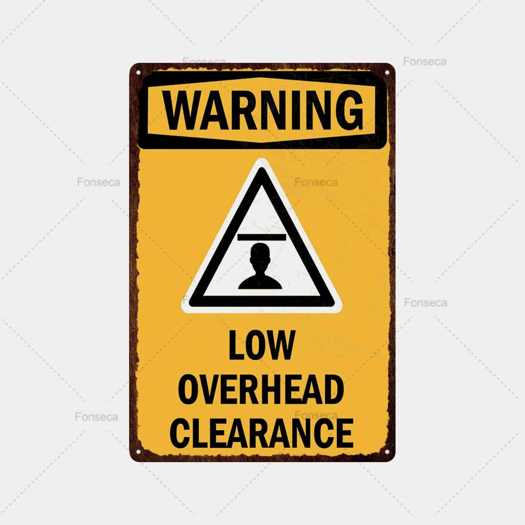 Forbud advarselskilt metallskilt retro blikkskilt plakett metallbar retro veggdekor hjem klubb mannehule metallplakat