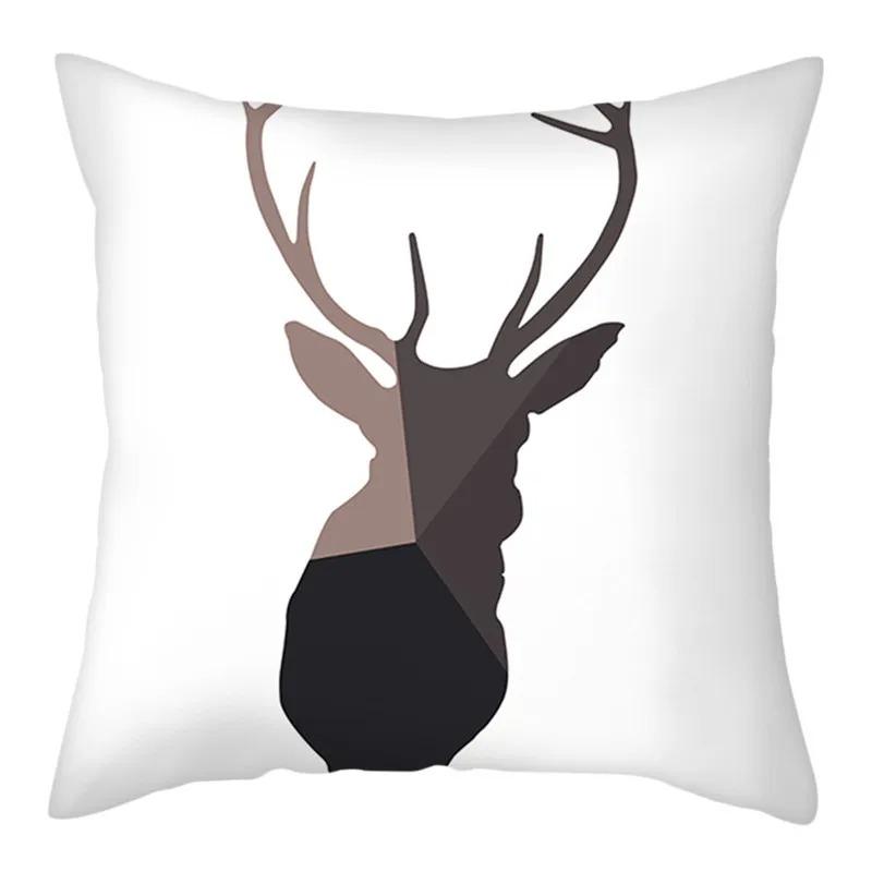 Geometric Style Printed Pillowcases Living Room Office Home Pillowcases Car Ornaments