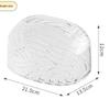 Moderne Acryl-Taschentuchbox Transparent Serviettenhalter Heimdekoration Wohnzimmer Schreibtisch Dekor Zubehör Dekorative Box