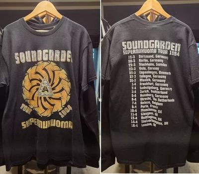 Soundgarden Superunknown Tour 94 2-zijdig Volledige Maat S-5XL OM2061 Unisex T-shirt