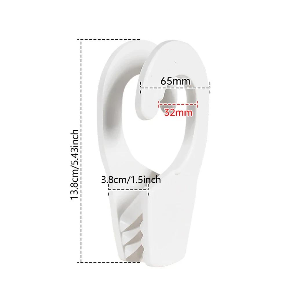 13mm 32mm 42mm Boat Rail Fender Hanger Replacement Hook Yacht Ship Anti-collision Quick Adjustment Hook Anti-collision Ball