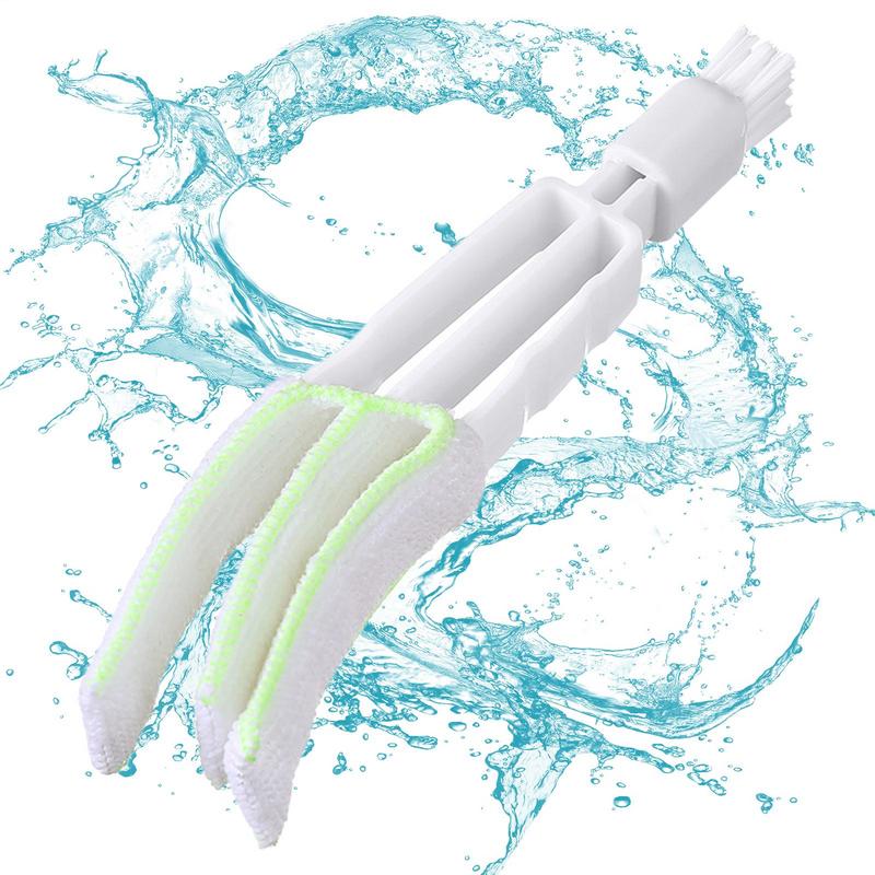Air Vent Cleaner Double-Head Soft Vent Duster Car AC Cleaner Cleaning Dusters Automotive Accessory Auto Supplies For Family GERMANY