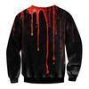 Men's Casual Fashion Printed Round Neck Pullover Sweatshirt