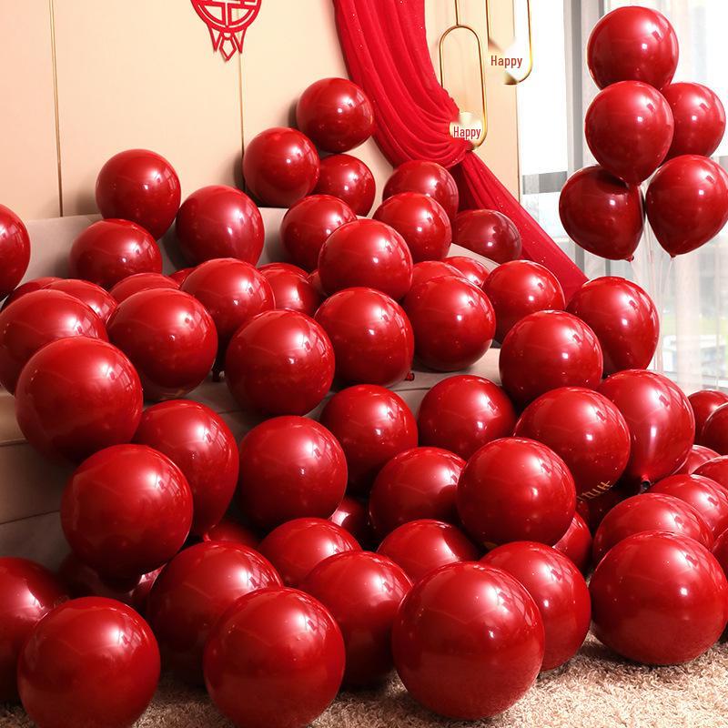Wedding Balloon Decoration Set - Bedroom & Celebration Supplies for Engagements