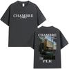 Summer Rapper Plk CHAMBRE 140 Pt3 Tour Merch Women's Unisex's Hip Hop Street Fashion Cotton Printed Unisex Streetwear