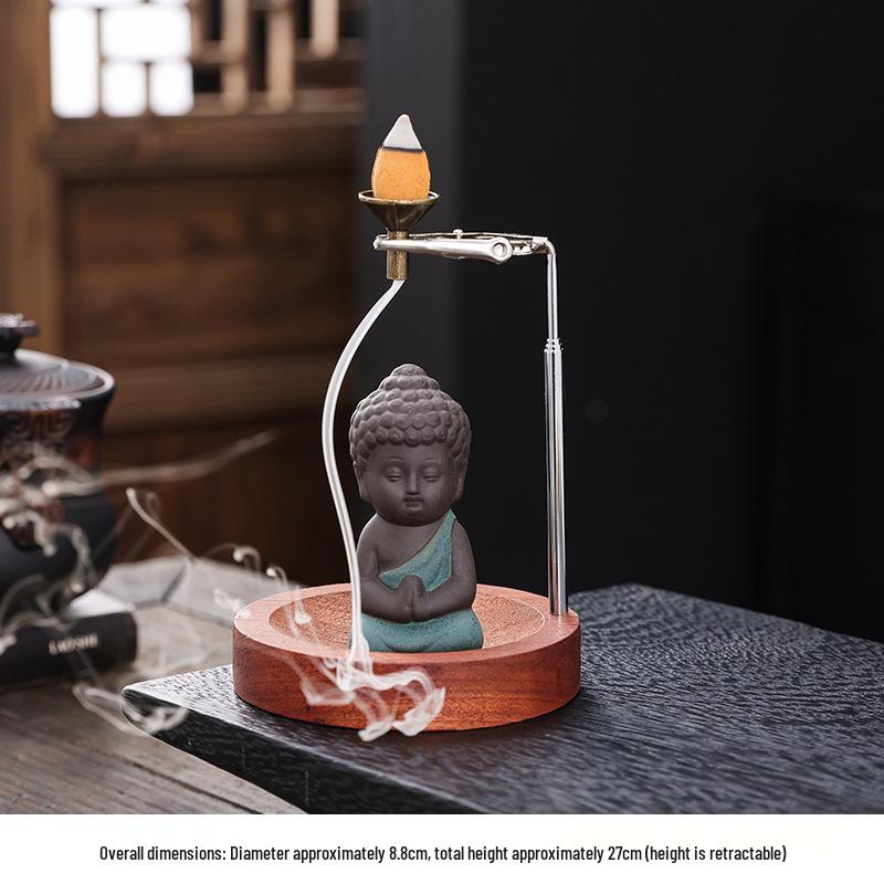 Zen Style Indoor Inverted Incense Burner - Creative Home Decoration Incense Holder