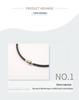 Men's Titanium Steel Negative Ion Silicone Choker Pendant - Unisex Fashion Jewelry