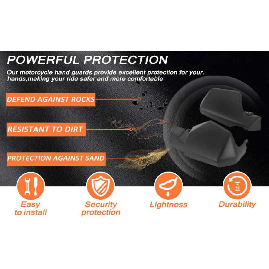 Motorcycle Handguards Hand Guard Handlebar Guards PP For Suzuki V-Storm DL650 DL 650 2004-2023 Motorcycles Accessories