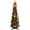 Artificial Christmas Tree with 50 LEDs Green 125 cm PVC