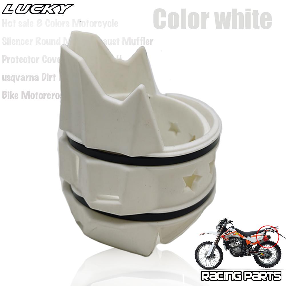 Universal Exhaust Protection Cover Motorcycle Exhaust Muffler Silencer Protector Guard For KTM SX EXC Motocross Dirt Pit Bike