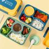4/5 Compartment Lunch Box with Small Bowl Bento Box Leakproof Students Office Worker Microwae Heating Portable Lunch Boxes