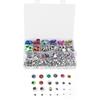 1700pcs Different Sizes Self Adhesive Eyes Self Adhesive Wiggle Eyes Googly Eyes  Doll Decoration