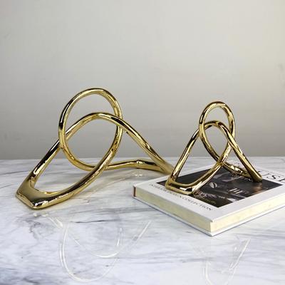 Arte Geométrico de Resina Creativo Minimalista Moderno Modelo Kink Casa Oficina de Ventas Club Estudio Adornos de Decoración Suave