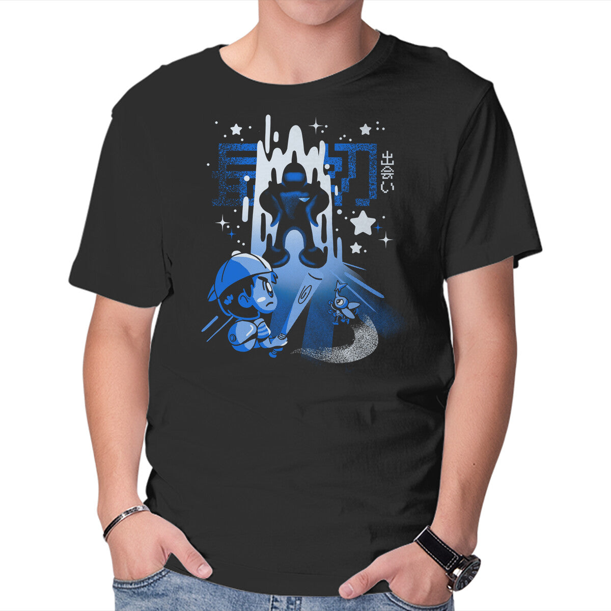 Unisex Crew Neck T-Shirt First Encounters Graphic Short Sleeve Casual Tee XL