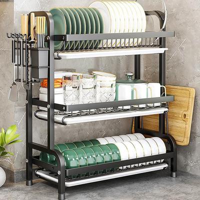 Multi-functional Kitchen Dish Rack & Drying Shelf