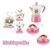 Coffee Machine Play House Toy Pretend Play Afternoon Tea Toy Simulation Coffee Set  Children