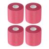 PATIKIL Foam Athletic 7cm X 30 4 and Rose Red Pre-Wrap Tape, Yards, Rolls, Non-Adhesive, Pre-Wrapped Headbands, Hair, Soccer, Sports, Wrists, Elbows,