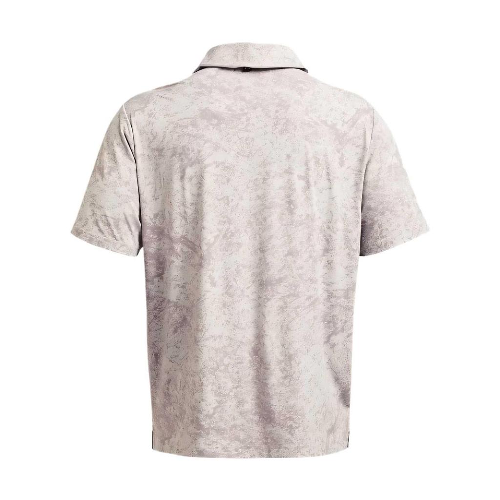 Under Armour Iso-Chill Comfortable Fashionable Simple Versatile Short Sleeve Polo Shirt Men tops Gray 1377366-289