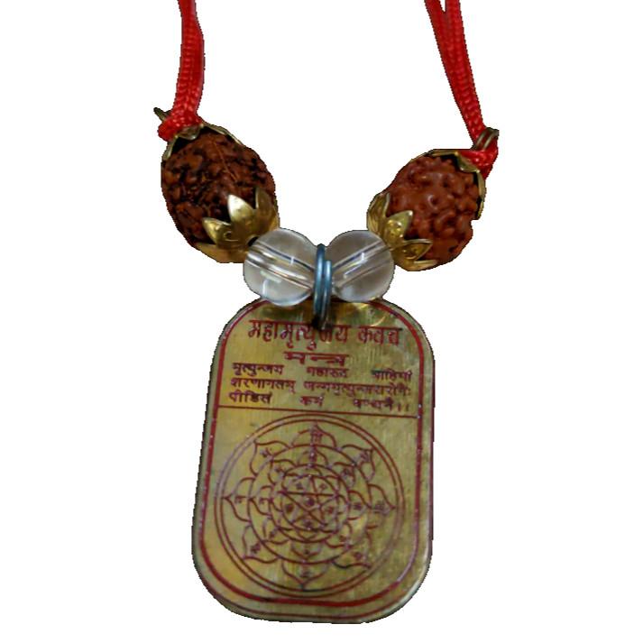 @ Indian Traditional Mahamrityunjay Kavach Pendant For Unisex l753 SM99-60% OFF