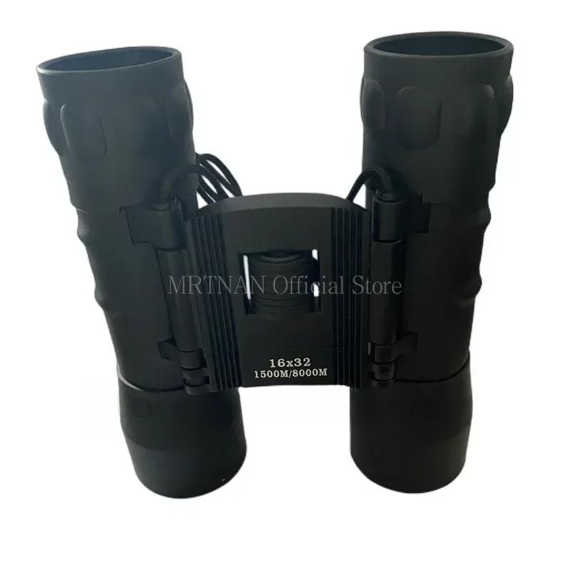Binoculars 16X32 Long Range 8000m HD High Power Telescope Optical Glass Lens Low Light For Hunting Sports Scope