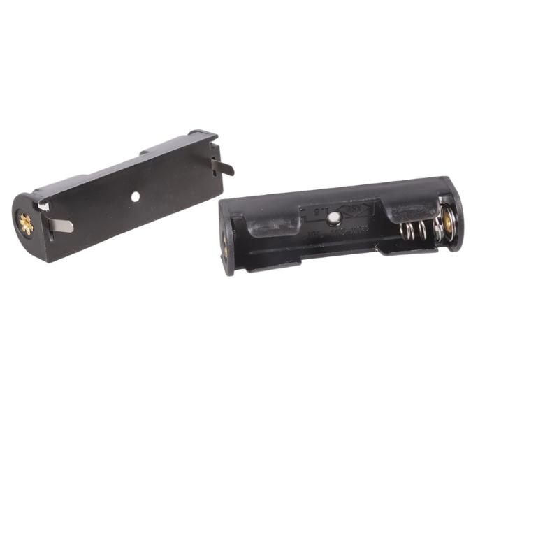 Compact 2A Battery Holder With Solderable Contacts Lightweight Design For Flashlights Portable Electronics