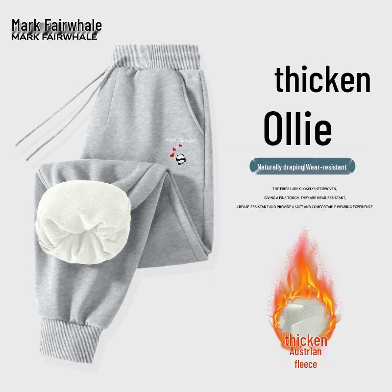 

MARK FAIRWHALE Men s Winter Fleece Lined Jogger Pants M