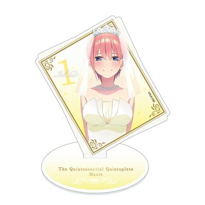 The Quintessential Quintuplets Movie Acryl Nakano Ichika Hochzeitskleid Figur Version