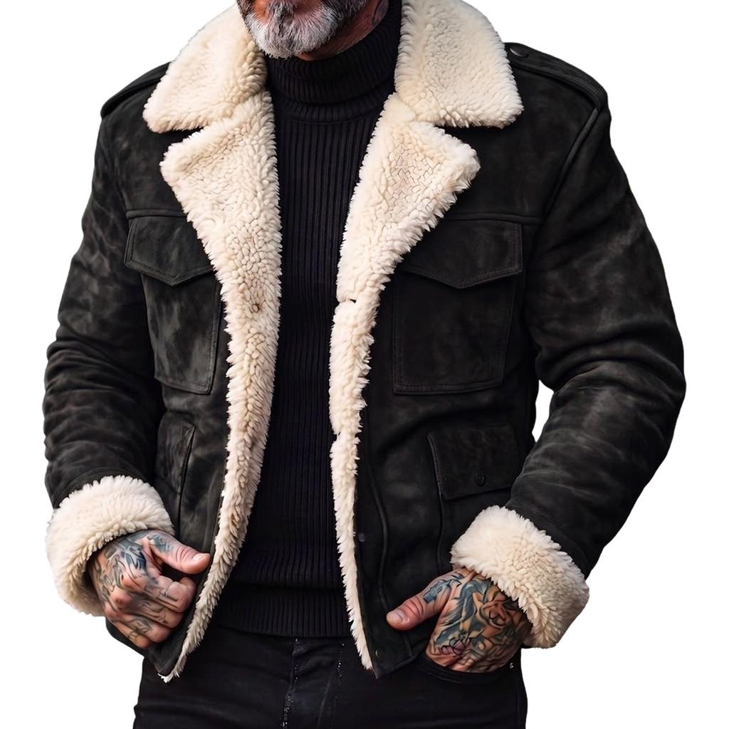 Pánský vintage zimník s, Outdoorová bunda