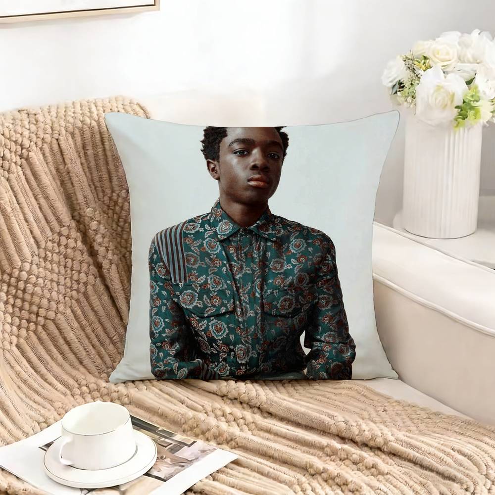 COOL boy CCaleb MMcLaughlin Pillow Case Square DoubleSided Sofa Cushion Cover Bedroom Bedside Pillow