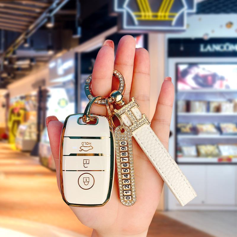 K3/K4/K5/KX3/KX5/Sportage/Sorento Yipao Key Case – Full Coverage Smart Car Key Shell