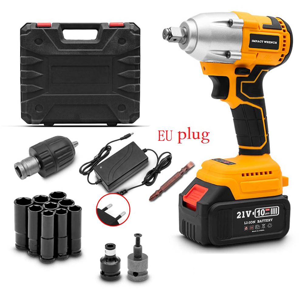 Купить Ударный шуруповерт 1/2 дюйма, аккумулятор 15000 Амч, 200*150*100 ...