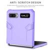 Anti-Drop Finger Ring Folding Coque Case for Samsung Galaxy Z Flip 3 5 2 Flip5 Flip2 Flip4 Flip 4 Flip3 5G Hard Cover Fundas