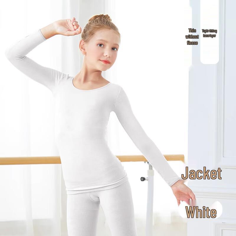 Girls  Thermal Dance Base Layer Top M