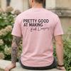 Comfort Colors® Bold Sarcastic Quote Back Print Shirt, Funny Self Deprecating Shirt, Vintage Humor Shirt, Casual Unisex Statement Apparel