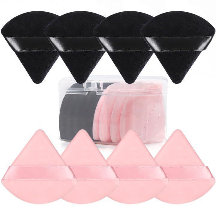 Cross-Border Triangle Powder Puff: Loose Powder Makeup Tool