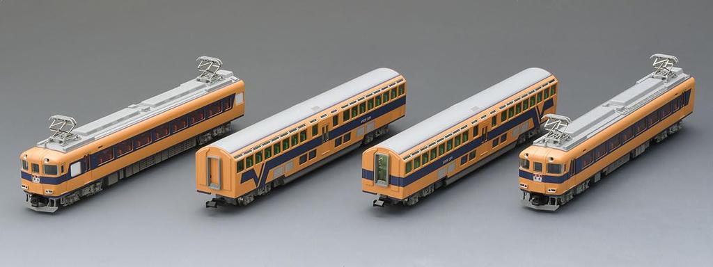 TOMIX N Gauge Kinki Nippon Railway 30000 Series Vista Car Set 98559 Railway Model Train