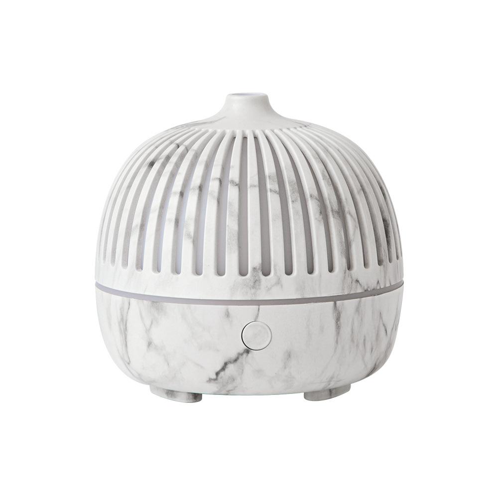 180ml Aromatherapy Essential Oil Diffuser Wood Grain Mist Sprayer Ultrasonic Air Humidifier Cool Mister With 7 Color Led Light