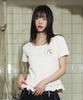 RuNaKi'Hu' Wxt047 Frill Layered Square Neck Short Sleeve (Ivory)