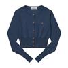 Vivienne WeStwood Bear Orb Logo CaShmere Crop Women S Cardigan 1803002u Y001v K4