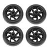 4Pcs Luggage Wheel Suitcase Wheels Universal Wheel Caster Wheel PVC Accessory for Replacement